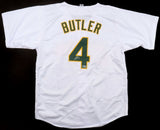 Lawrence Butler Signed Oakland A's Jersey (Beckett) Athletics 2nd Year O.F.