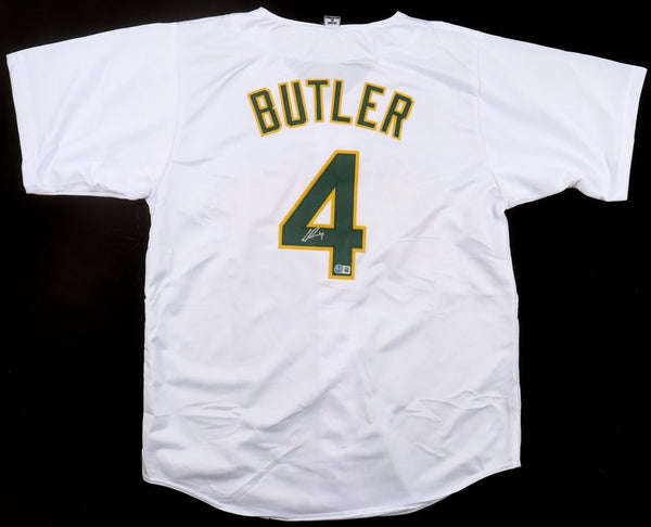 Lawrence Butler Signed Oakland A's Jersey (Beckett) Athletics 2nd Year O.F.