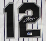 Colson Montgomery Signed Chicago White Sox Home Pinstriped Jersey (Beckett) S.S.