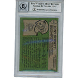 Tony Dorsett Autographed 78 Topps ROY HOF Grade 10 Trading Card Beckett 45939