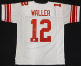 New York Giants Darren Waller Autographed Signed White Jersey JSA #WA836279