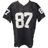 Dave Casper Autographed Pro Style Black sz XL Jersey Beckett Witness 51632