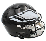 Jason Kelce Signed Philadelphia Eagles Speed Flex Authentic Alt Black Helmet