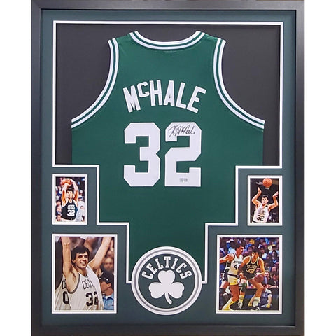 Kevin McHale Autographed Signed Framed Boston Celtics Jersey TRISTAR