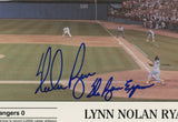 Nolan Ryan Signed Texas Rangers Unframed 8x10 5000th Strikeouts MLB Photo