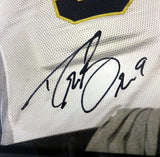 DREW BREES AUTOGRAPHED SIGNED FRAMED 24X30 CANVAS PHOTO SAINTS #/9 PSA/DNA 98096