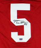 Darren McFadden Signed Arkansas Custom Red Jersey