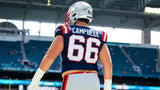 Will Campbell Signed New England Patriots Jersey (Beckett) 2025 #4 Overall Pick