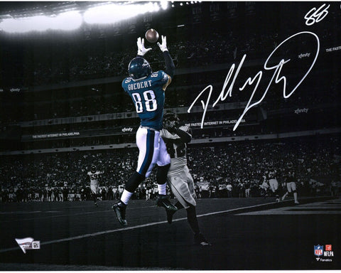 Dallas Goedert Philadelphia Eagles Signed 11x14 Spotlight Photo