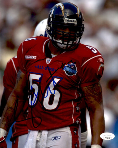 Shawne Merriman San Diego Chargers Signed/Autographed 8x10 Photo JSA 161242