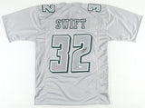 D'Andre Swift Signed Philadelphia Eagles Jersey (JSA) Ex-Georgia Bulldogs RB