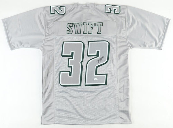 D'Andre Swift Signed Philadelphia Eagles Jersey (JSA) Ex-Georgia Bulldogs RB
