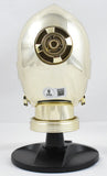 Anthony Daniels Autographed C-3PO Star Wars Miniature Helmet-Beckett W Hologram