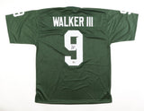 Kenneth Walker III Signed Michigan State Spartans Jersey (Beckett) Seahawks / RB