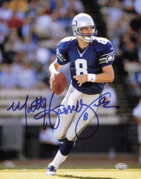 Matt Hasselbeck Autographed Signed 8x10 Photo Seattle Seahawks MCS Holo #63023