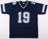 Amari Cooper Signed Cowboys Blue Jersey (Beckett) Dallas #1 Wide Receiver 2018