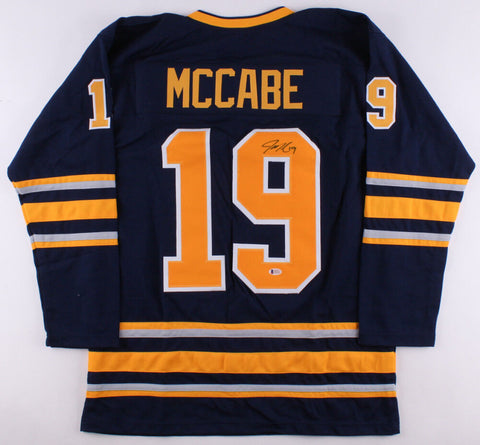 Jake McCabe Signed Sabres Jersey (Beckett COA) Playing career 2014-present