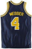 FRMD Chris Webber Wolverines Signed Mitchell & Ness 91-92 Jersey W/Inscs-LE/30