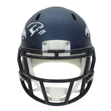 Troy Franklin Autographed Denver Broncos Speed Mini Helmet Beckett Witnessed