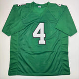 Autographed/Signed Jake Elliott Philadelphia Kelly Green Football Jersey BAS COA