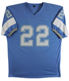 Breakers Marcus Dupree Signed Light Blue Pro Style Jersey BAS #BY031292