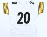 Kaleb Johnson Autographed White Pro Style Jersey - Beckett W Hologram