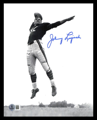 Johnny Lujack Autographed Signed 8x10 Photo Notre Dame Beckett QR #BS12864