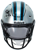 Xavier Legette Autographed Carolina Panthers Speedflex Midi Helmet Beckett