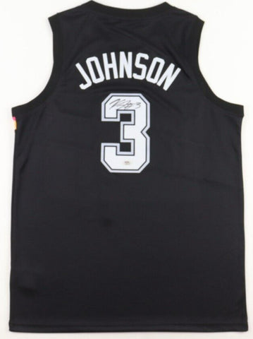 Keldon Johnson Signed San Antonio Spurs Jersey (PSA) 2019 NBA 1st Round Pck