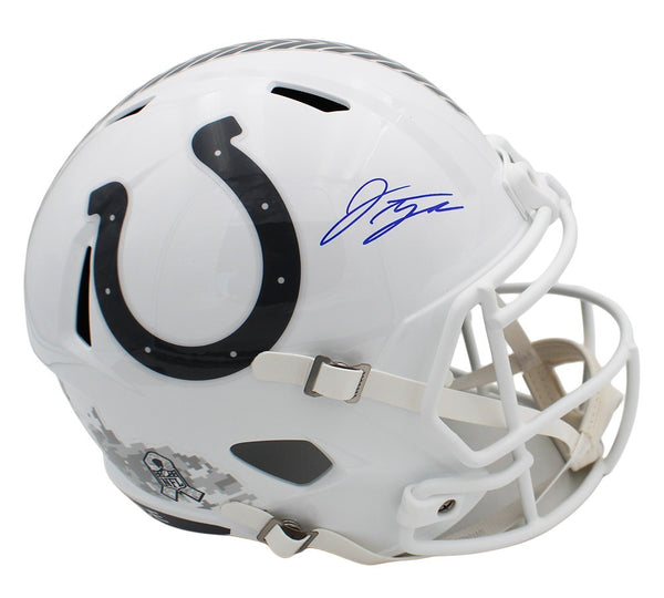 Jonathan Taylor Signed Indianapolis Colts Speed Full Size STS 3 NFL Helmet