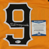 Bill Mazeroski Signed Pittsburgh Pirates Jersey (Beckett COA) Hall of Fame 2nd B