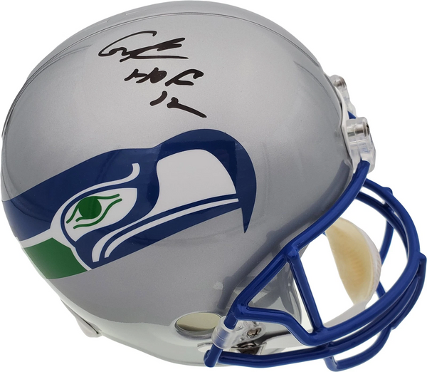 CORTEZ KENNEDY AUTOGRAPHED SIGNED SEAHAWKS FULL SIZE HELMET HOF '12 MCS 110681