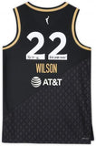 A'ja Wilson Aces 2023 WNBA Finals Champ Signed Nike 2023 Rebel Jersey w/Insc