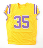 Sai'vion Jones Signed LSU Tigers Pro Cut Jersey (Beckett) Denver Broncos D-Line