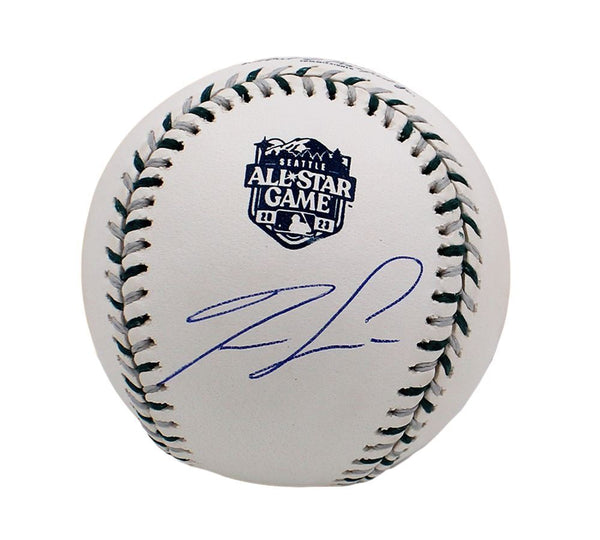 Ronald Acuna Jr Signed 2023 MLB All-Star Game Baseball - 40/70 Inscription - BAS
