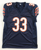 Charles "Peanut" Tillman Signed Chicago Bears Pro Cut Jersey /Beckett 2xPro Bowl