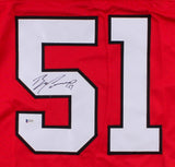 Brian Campbell Signed Blackhawks Jersey (Beckett) Playing career 1999-present