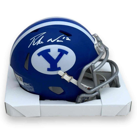 Puka Nacua Autographed Signed BYU Cougars Mini Helmet - Fanatics