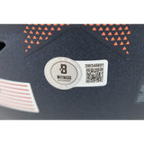 Patrick Surtain Autographed Denver Broncos Midi Helmet Beckett Witness 53132