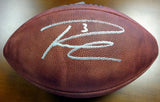 Russell Wilson Signed Super Bowl Leather Football Seattle Seahawks RW Holo