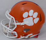 TRAVIS ETIENNE AUTOGRAPHED CLEMSON ORANGE FULL SIZE SPEED HELMET BECKETT 193992
