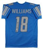 Jameson Williams Signed Detroit Lions Jersey (Beckett) Rookie Year Jersey #