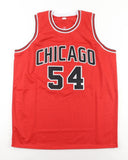 Horace Grant Signed Chicago Bull Jersey (JSA COA) 4xNBA Champion / Power Forward