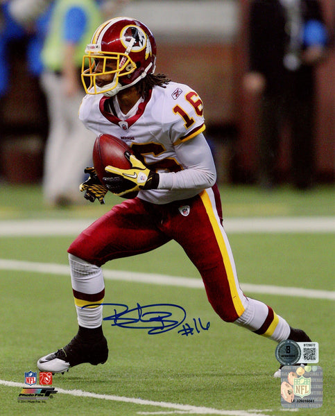 Brandon Banks Autographed Washington Redskins 8x10 Photo White Beckett 56667