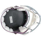 Fran Tarkenton Autographed Minnesota Vikings F/S TB Helmet Beckett Witness 50834