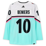 Matty Beniers Autographed Kraken 2023 Authentic Adidas All-Star Jersey Fanatics