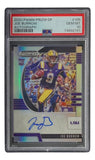 Joe Burrow Signed 2020 Prizm Draft Picks #105 Rookie Card PSA/DNA Gem MT 10
