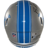 Barry Sanders Autographed Detroit Lions Authentic 22 Alt Helmet Beckett W 57145