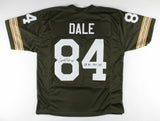 Carroll Dale Signed Green Bay Packer Jersey Inscribed "GB Rec 19.72 YPC" JSA COA