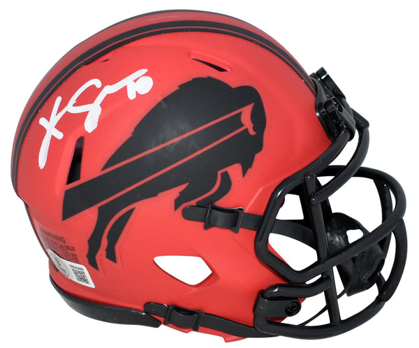 KHALIL SHAKIR AUTOGRAPHED BUFFALO BILLS RAVE SPEED MINI HELMET BECKETT